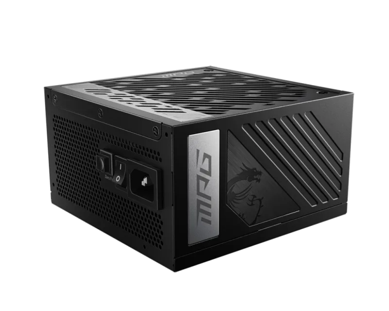 MSI MPG A1000GS PCIE5 1000W Gold ATX 3.1 Fully Modular PSU Power Supply