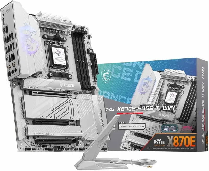 MSI MPG X870E EDGE TI ATX AMD Socket AM5 Motherboard