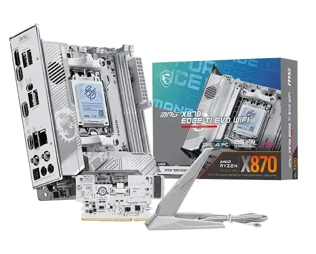 MSI MPG X870I Edge TI EVO WIFI AMD X870 ITX Socket AM5 Motherboard