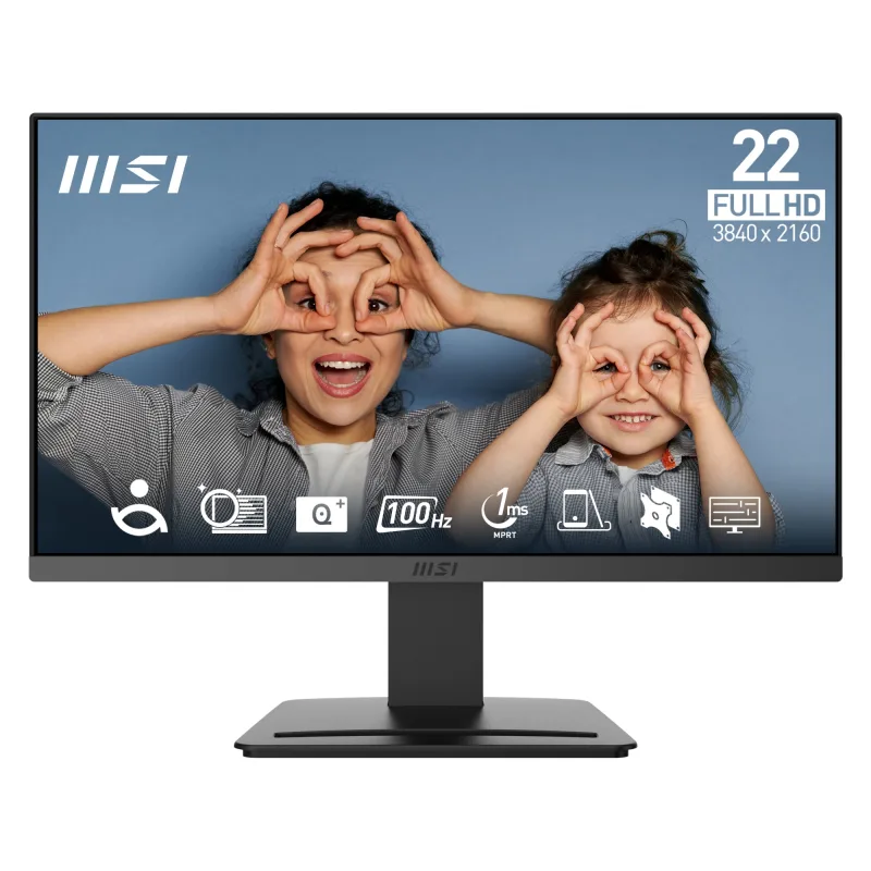 MSI PRO MP223 E2 21.5" VA Full HD 100Hz 1ms EyesErgo HDMI Business Monitor