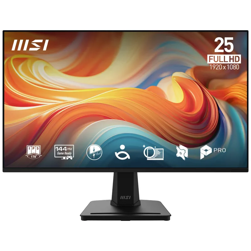 MSI PRO MP251 E14L 25 IPS Full HD 144Hz 1ms Business Monitor
