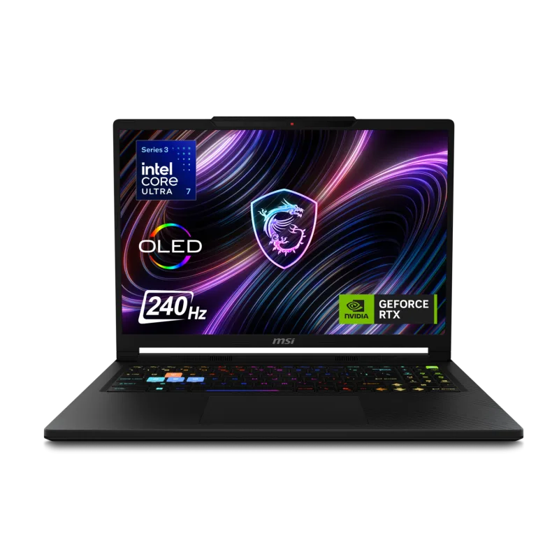 MSI Raider 16 Intel Core Ultra 7 16GB RAM 1TB SSD GeForce RTX 5070 Ti 240Hz 16 Inch Windows 11 Gaming Laptop