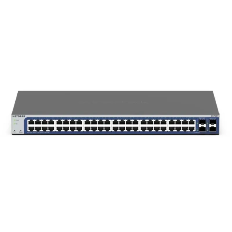NETGEAR GS748Tv6 48-Port Smart Gigabit Switch with Remote/Cloud Management & IPv6 Support