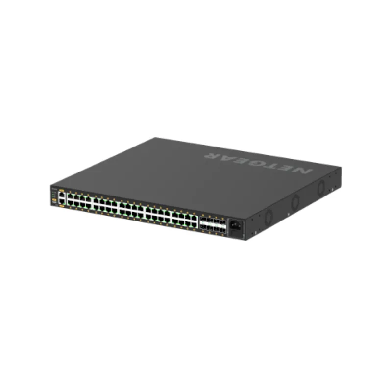 NetGear GSM4248P-100EUS 96-Port Gigabit AV Switch | Instant Multicast | Sleek Design | Pre-configured
