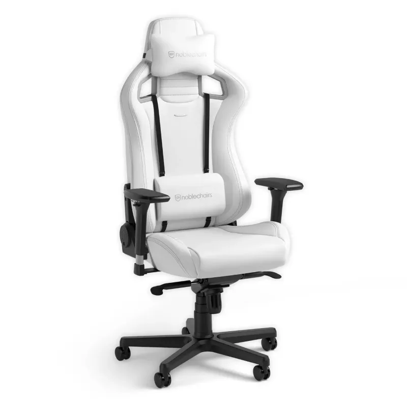 noblechairs EPIC Gaming Chair - White Edition - GC-033-NC