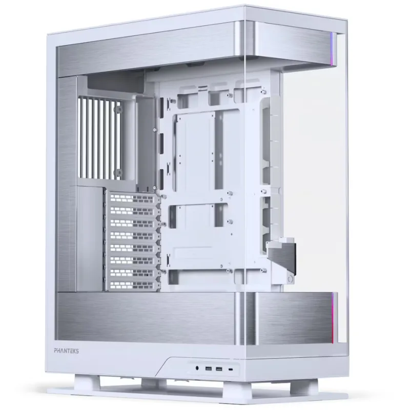 Phanteks Evolv X2 RGB Mid Tower PC Case with Glass Design, Aluminum Interior, Vertical Cooling - PH-ES524XTG_DMW01