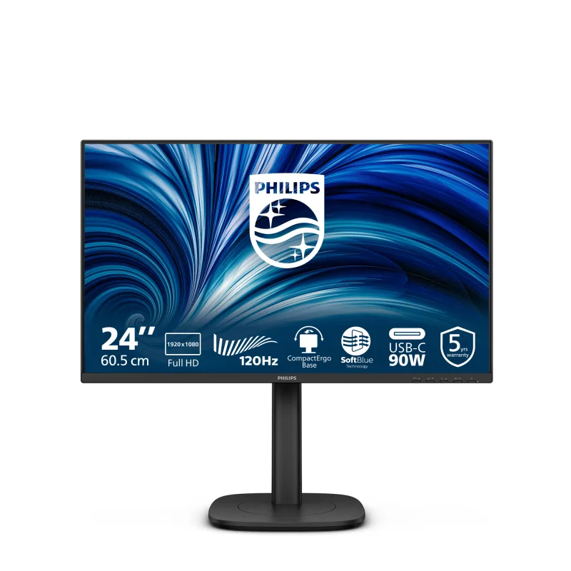 Philips 3000 series 24B2U3301/00 computer monitor 60.5 cm (23.8")
