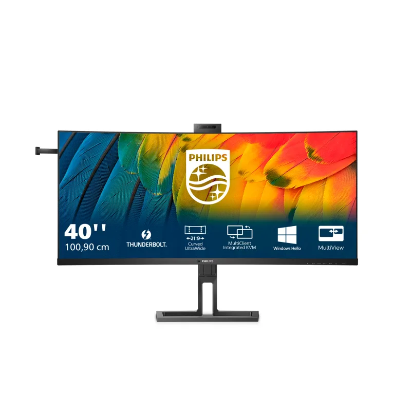 Philips 40B1U6903CH 40" Curved WUHD 60Hz 4ms Height Adjustable Monitor