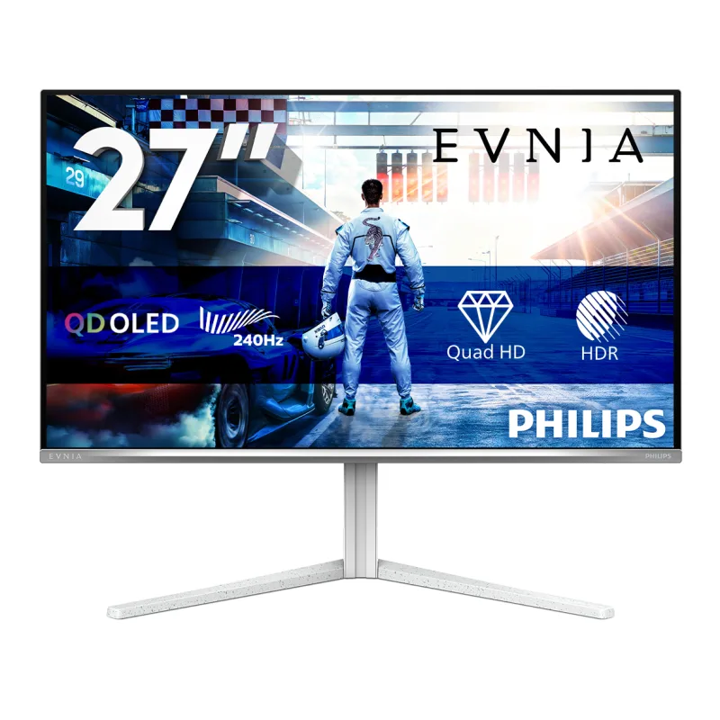 Philips Evnia 6000 27M2N6501L 27 QD OLED QHD 240Hz 0.03ms Gaming Monitor