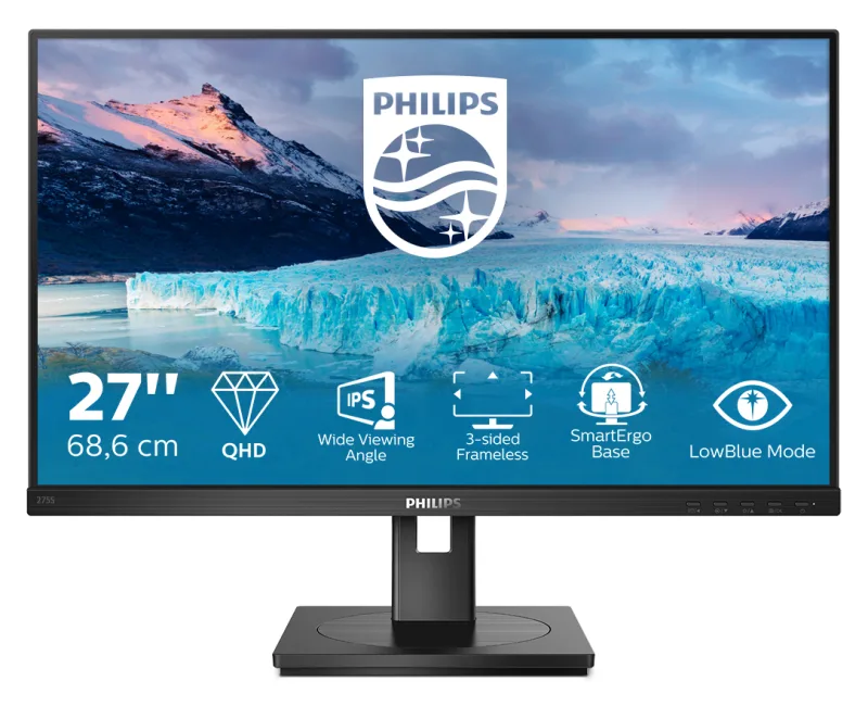 Philips S Line 275S1AE/00 computer monitor 68.6 cm (27") 2560 x 1