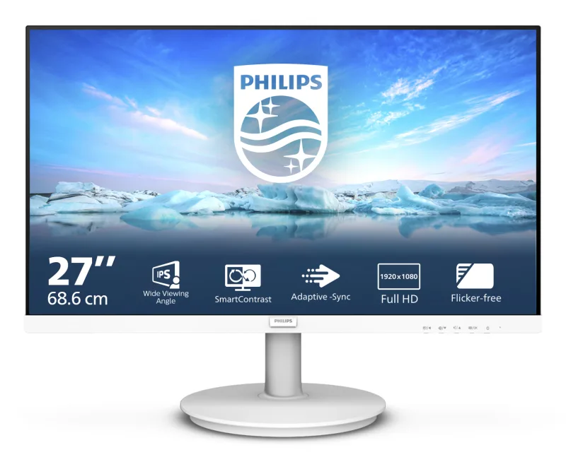 Philips V Line 271V8AW 27 IPS Full HD White Monitor