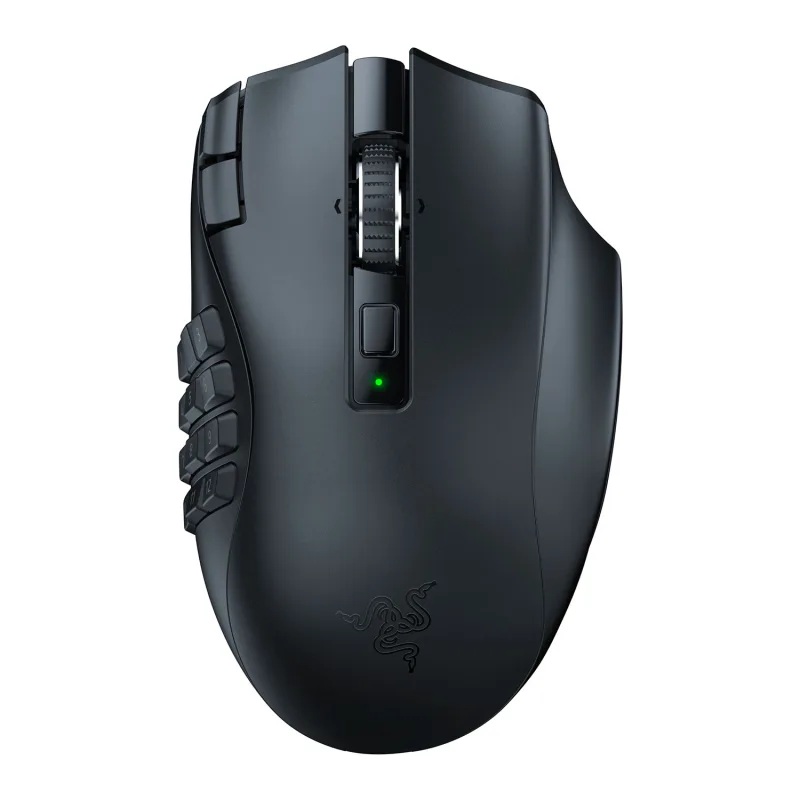 Razer Naga V2 HyperSpeed Wireless 30000 DPI Optical Gaming Mouse - Black
