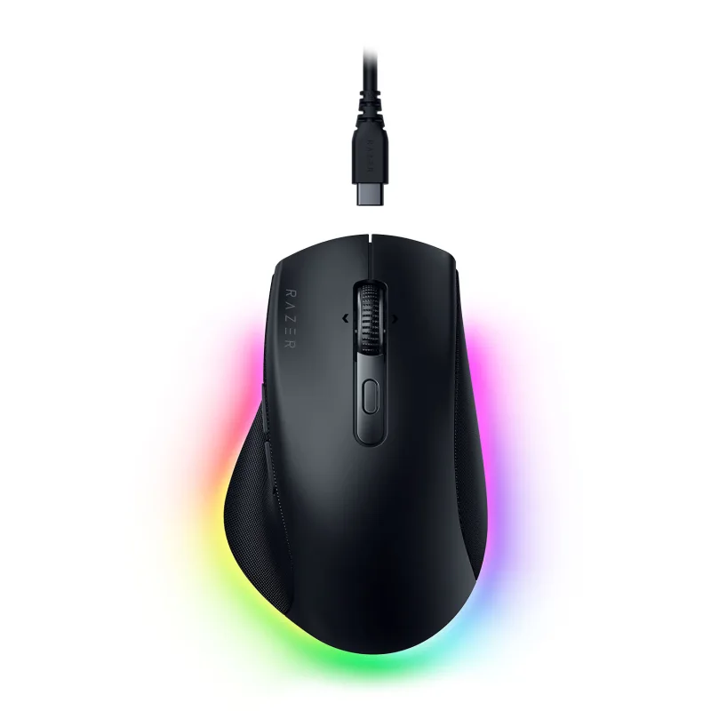Razer Pro Click V2 Wireless 30000 DPI Optical Gaming Mouse - Black