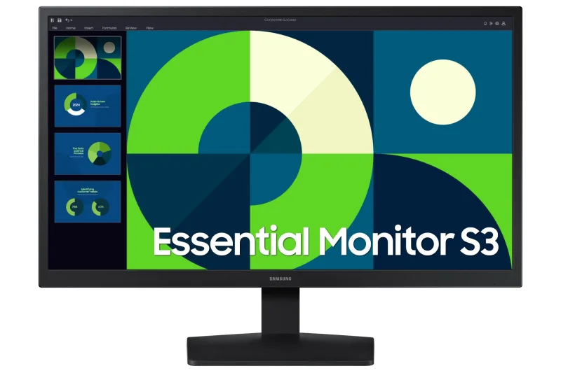 Samsung Essential S3 S31D LS24D310EAUXXU 24" Full HD 75z 5ms Monitor