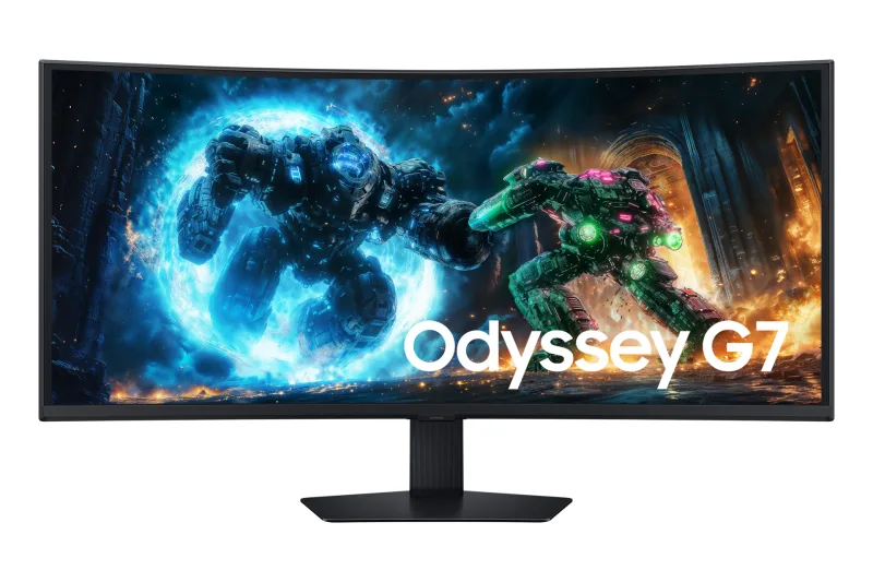Samsung Odyssey G7 G75F 40 VA UWQHD 5K2K 180Hz 1ms Curved Gaming Monitor