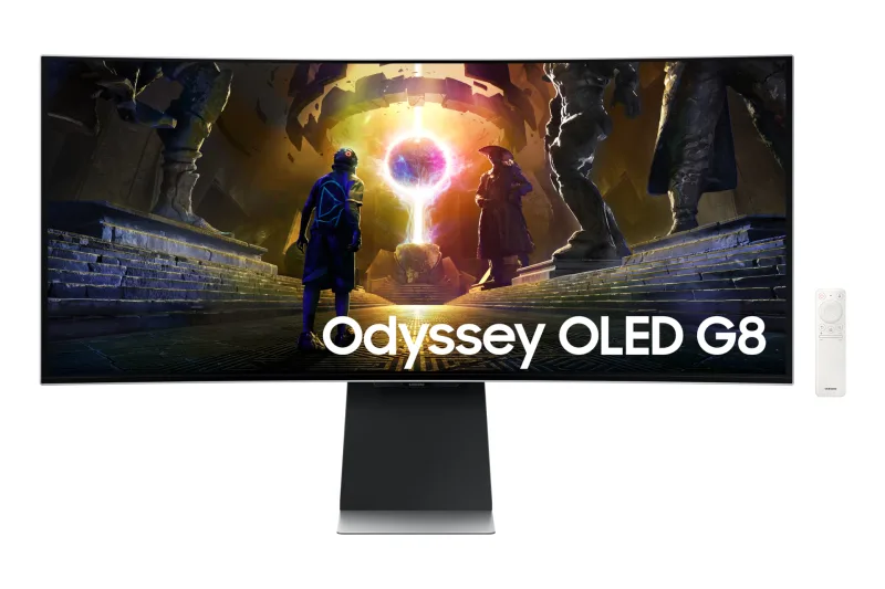 Samsung Odyssey G8 G85SD 34 OLED QHD 175Hz 0.03ms UltraWide Smart Gaming Monitor