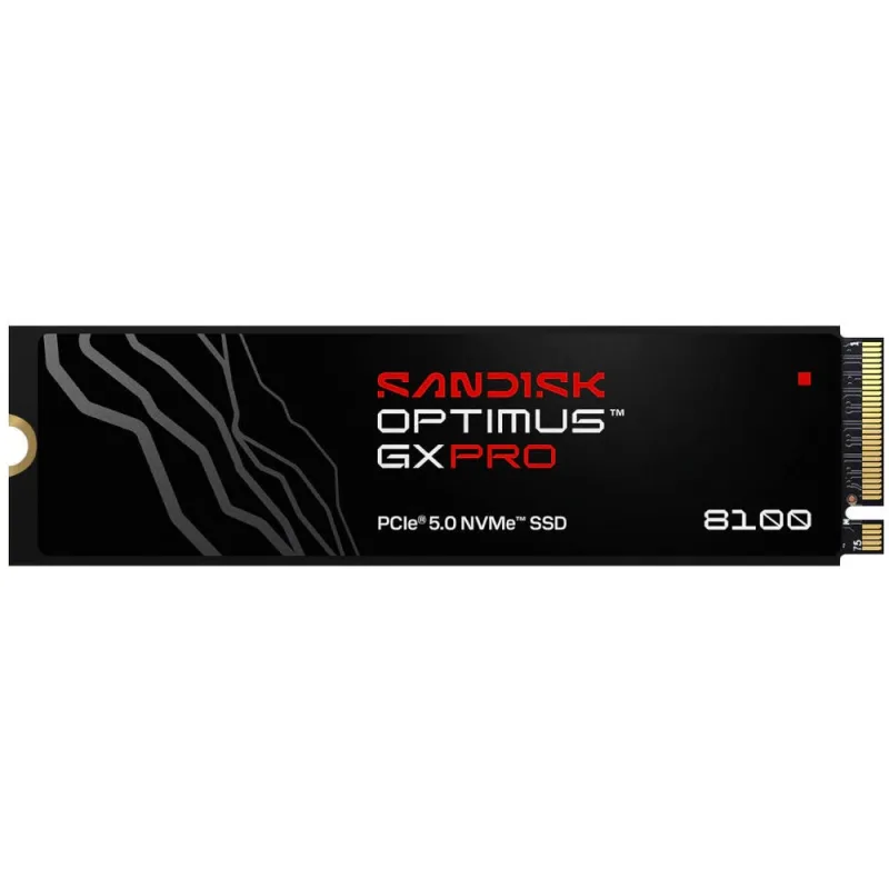 SanDisk Optimus GX PRO 8100 2TB PCIe 5.0 NVMe Internal SSD – Up to 14,900MB/s - SDSP82200TAN-000E0