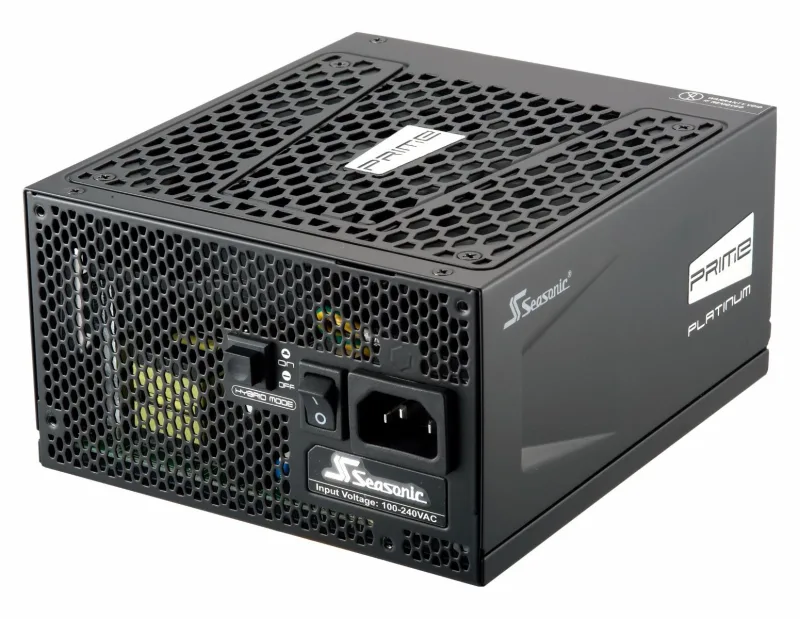 Seasonic Prime Platinum power supply unit 1300 W 20+4 pin ATX ATX Blac