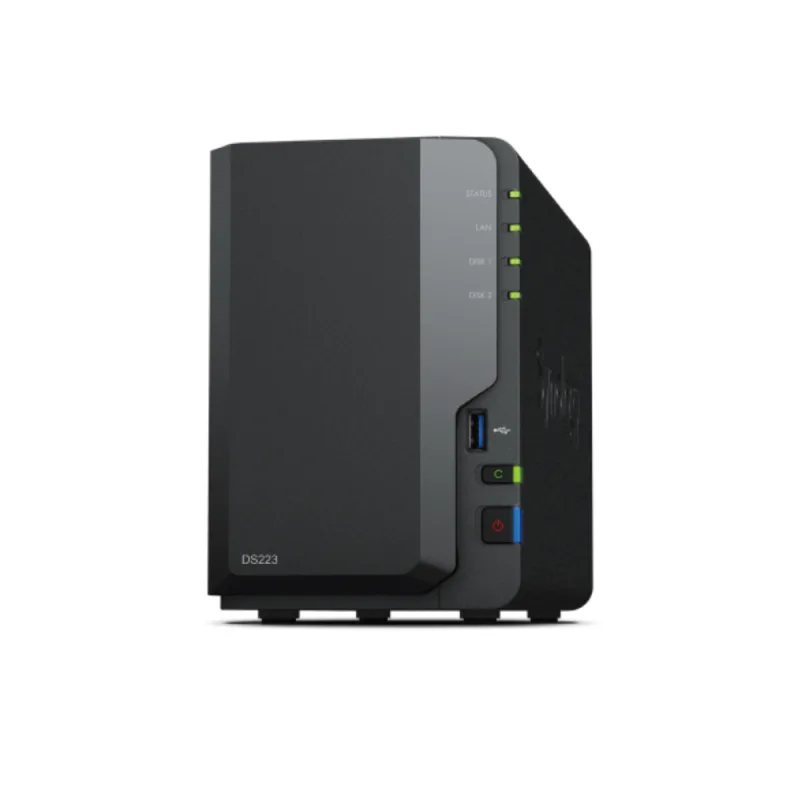Synology DS223 2-Bay NAS Enclosure (2GB RAM)