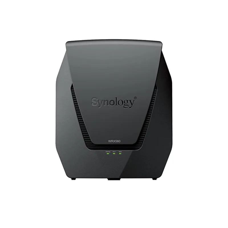Synology WRX560 Gigabit Ethernet Dual-Band Wi-Fi 6 Router - Black