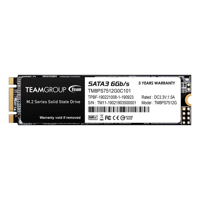Team Group MS30 512GB M.2 2280 SATA Internal SSD