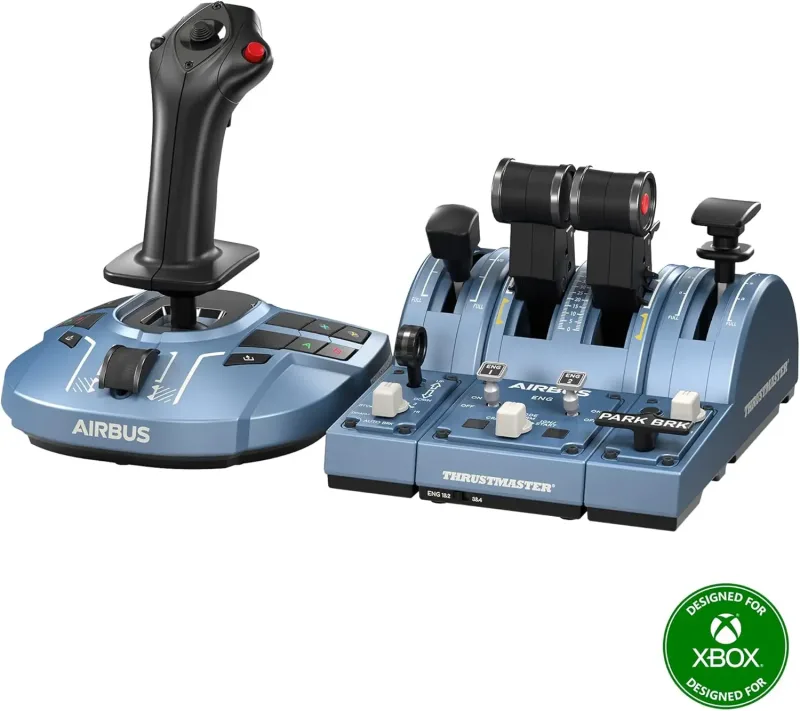Thrustmaster TCA Captain Pack X Airbus Edition PC & XBOX Flight Simulator Joystick & Control Lever - 4460217