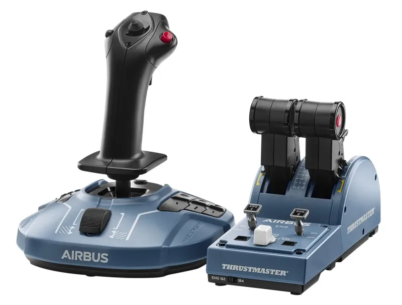 Thrustmaster TCA Officer Pack Airbus Edition Joystick and Throttle System