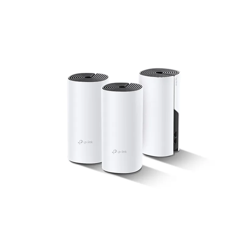 TP-LINK DECO P9 3-PACK - AC1200 + AV1000 Whole Home Mesh Wi-Fi System - Fast, Stable Coverage