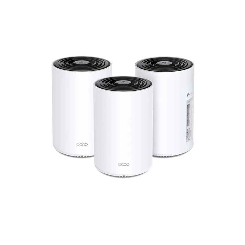 TP-LINK DECO PX50 3-Pack AX3000 Wi-Fi 6 Mesh + G1500 Powerline - Superfast, Far-Reaching Coverage