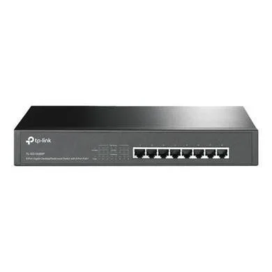 TP-Link TL-SG1008MP 8-Port Gigabit Unmanaged Desktop/Rackmount Switch 8-Port PoE+ Metal