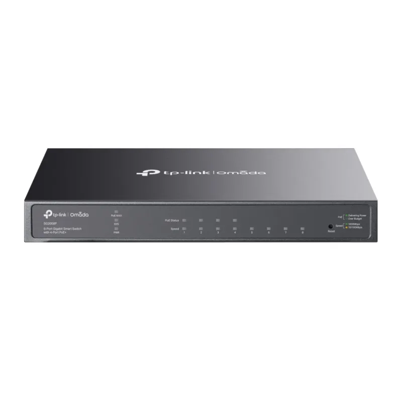 TP-Link TL-SG2008P 8-Port PoE+ Compliant Gigabit Managed Switch