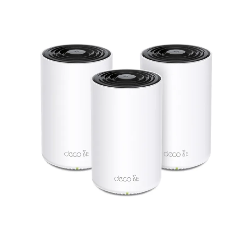 TP-Link Whole Home Deco XE75 Pro 3-Pack AXE5400 Mesh Wi-Fi 6E System Tri-Band
