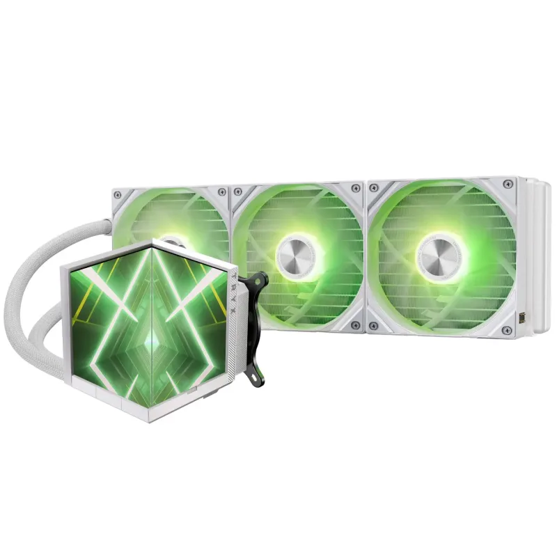 TRYX STAGE 360 ARGB Intel/AMD AIO Liquid CPU Cooler - White