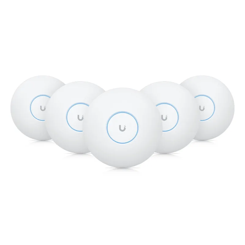 Ubiquiti U7-Pro UniFi Tri-Band Ceiling Mount WiFi 7 Access Point Five Pack (9.3Gbps BE)