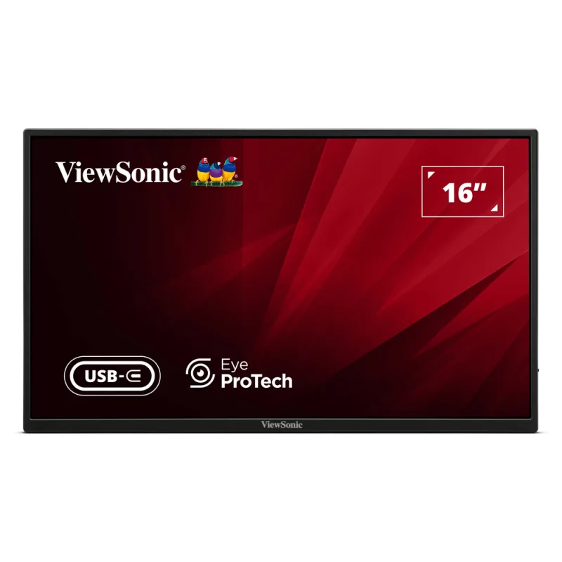 ViewSonic VA1650 16 IPS Full HD USB-C Portable Monitor