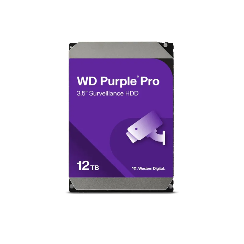 Western Digital Purple Pro WD122PURP 12TB 3.5" 6Gbps Surveillance Hard Drive - BoxLtd