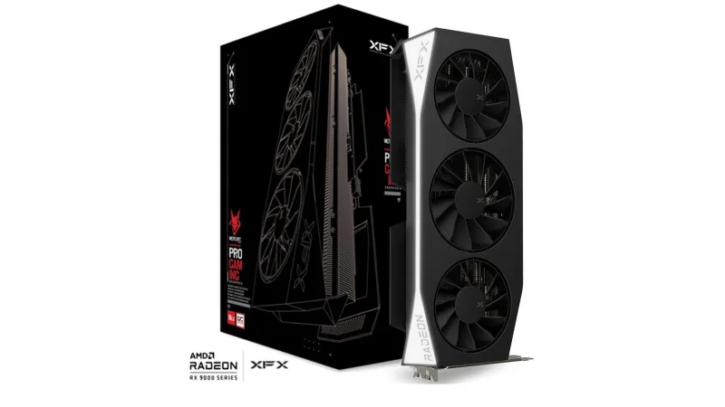 XFX Mercury AMD Radeon RX 9060XT OC 16GB Gaming Graphics Card - RX-96TMERCB9
